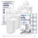 AquaFloow set pour machines à café entièrement automatiques Siemens : 4 filtres à eau, pastilles de détartrage et une brosse de nettoyage