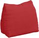 vidaXL Rugkussen Rood Stof 45 x 35 x 20 cm