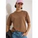 cecil Shirt met afhangende schouders en knopen