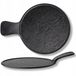 SOCOMIMI Wilmax Serveerschaal Zwart Mat Porselein 30,5x21,5cm met Handvat