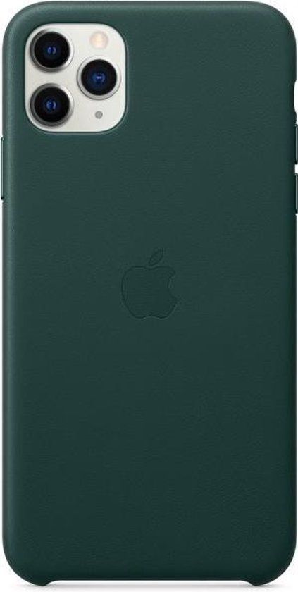 Apple Leather Case for iPhone 11 Pro Max - Forest Green