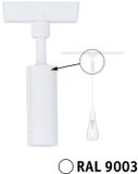 Paulmann 95655 230V-railsysteemcomponenten Adaptateur suspendu Blanc signal