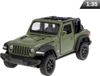 RMZ Jeep Wrangler Rubicon 2021 Cabrio Vert - Échelle 1:32