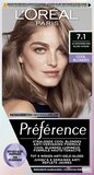 L'Oréal Paris Préférence Cool Blondes 7.1 - Permanente Haarkleuring - As Middenblond