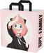 Konix Spy x Family Boodschappentas, afmetingen 40 x 45 x 20 cm, gerecycled materiaal, motief Anya, roze