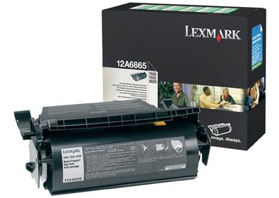 Lexmark T620/T622 - Zwarte Toner Cartridge - 30.000 Pagina's - 12A6865