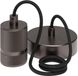 Calex Lampe suspendue Rétro Gris canon de fusil