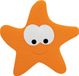 Spirella STARFY ANTISLIP MAT DECO ORANJE