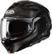 HJC F100 Carbon Solid Zwart Systeemhelm