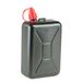 Jerrycan Hünersdorff Standard Brandstof jerrycan 2 liter, reserve jerrycan voor motorfietsen, geïntegreerde schenktuit, HD-PE, Gemaakt in Duitsland, TÜV-geteste productie, zwart