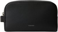 Calvin Klein Foil Emboss Toilettas - Zwart
