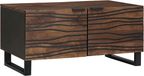vidaXL Table basse bois de noyer 80 x 50 x 40 cm