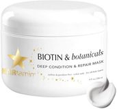 HAIRtamin Haarmasker met Biotine & Botanicals – Deep Repair Haarmasker voor Droog & Beschadigd Haar – 237 ml