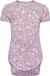 Hummel Kinderbody met korte mouwen Hmlglad S/S 219368 Lila Gebloemd Maat 74