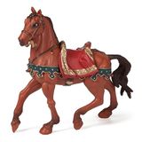 Papo - Realistische paard van Caesar figuur - 3 jaar en ouder - Historische collectie - Educatief spel Romeinse geschiedenis - Cadeau-idee speelgoed voor meisjes en jongens