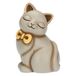 THUN Momi-kat met strik, medium, keramiek, collectie andere nieuwigheden 2025, 7,5 x 6,7 x 11,4 cm