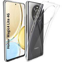 Phonillico® Case voor Honor Magic 4 Lite 4G - Siliconengel TPU Transparant Zachte bescherming Ultradunne