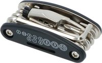 Dresco Multitool 18-delig Zwart Metaal