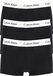 Calvin Klein 3-Pack Low Rise Trunks - Black - Men's Size L