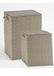 Garden Friend P1511024 drankhouder van polyester rechthoekig taupe set 1/2
