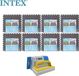 Intex Zwembadtegels Grijs - 8 verpakkingen van 8 tegels - 16m²