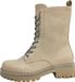 La Strada bottes à lacets beige loisir