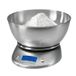 ProfiCook KW 1040 Küchenwaage - Edelstahl - 5 kg - Mit Schüssel