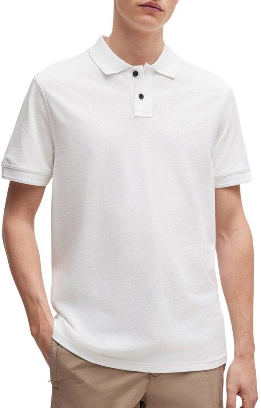 BOSS HUGO BOSS Prime regular fit polo met logo