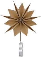 House Doctor Capella Star Christmas Decoration - Natural - Metal