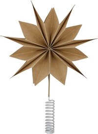 House Doctor Capella Star Christmas Decoration - Natural - Metal