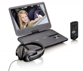 Lenco DVP-1010 - 10" Portable DVD Player - Black