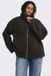 ONLY CARMAKOMA Dames Jas - CARASPEN TEDDY JACKET OTW NOOS - Koffieboon - Maat 50-52