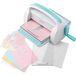 VEVOR Handmatige stans- en reliëfmachine, draagbare snijmachines, 9 inch opening plakboekmachine, volledige kit inbegrepen, voor kunst en ambachten, scrapbooking, kaarten maken en knutselen, wit