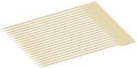 Fackelmann Set van 100 houten satéprikkers van 25 cm