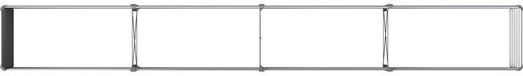 vidaXL Jardinière surélevée anthracite 321 x 40 x 55 cm acier