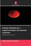 Estudo OmniScriptum SRL Estudo fotométrico e espectroscópico de estrelas variáveis