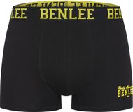 Benlee Abbington boxershorts, set van twee, heren, S, Zwart/Geel