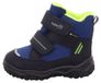 Superfit Husky 1 Chaussures enfant garçons bottes d'hiver bottes à scratch bleues