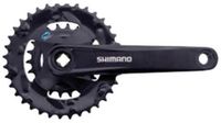 Shimano FC-M315-2 Crankstel 36-22T - 170 mm - 2x7/8-Speed - MTB & Trekking - Zwart