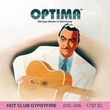 Optima Hot Club Gypsyfire Verzilverd Akoestische Gitaarsnaren Set met Loop 1757EL