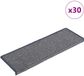 vidaXL Trapmatten 30 st 65x21x4 cm lichtgrijs en blauw