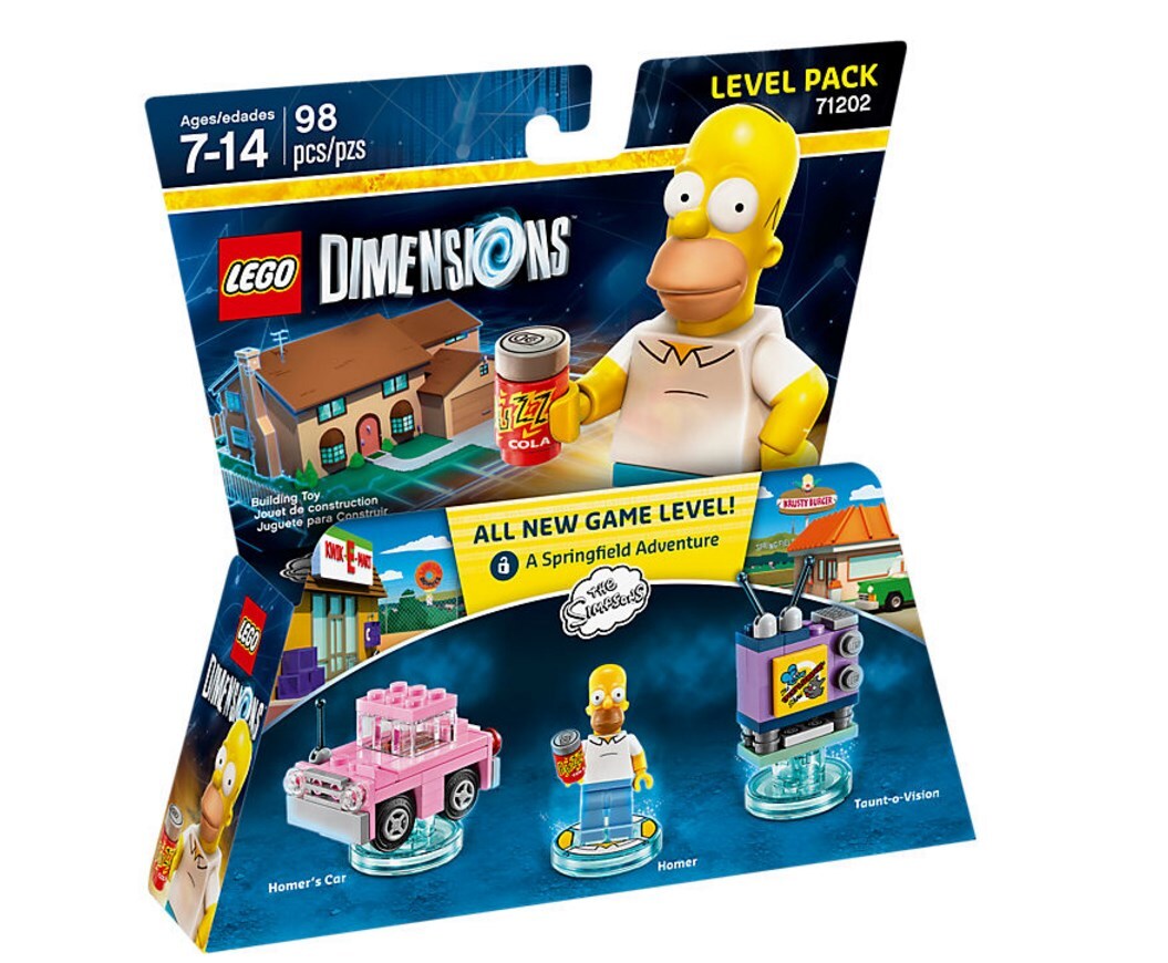 lego Dimensions - The Simpsons Level Pack