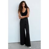 Mango Zwart Jumpsuit