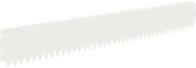 vidaXL Bordure de pelouse, 30 pièces, 103 x 15 cm, acier, blanc