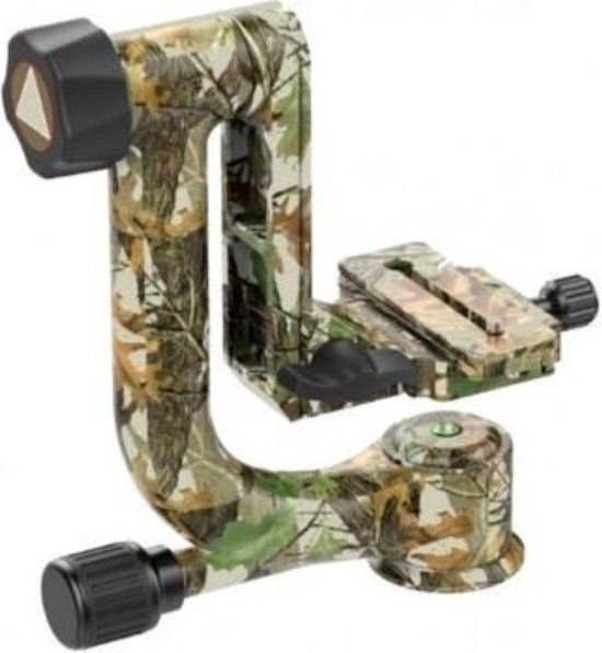 KingJoy Gimbalhoofd KH-6900C Camouflage - Tripod - 2 jaar garantie