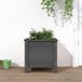Prolenta Maison Exclusive - Plantenbak grijs, 40x40x39 cm, massief hout, grenen