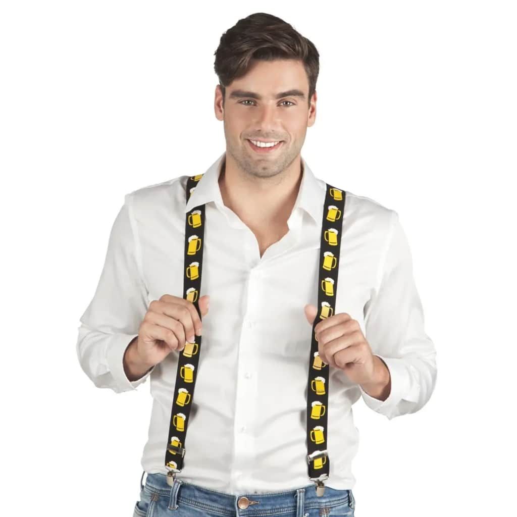 Boland Bretels Bier Unisex 75 cm Zwart