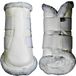 HKM Comfort Premium Fur Beenbeschermers Wit/Wit Shetland pony