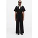 Karl Lagerfeld Combinaison à col Signature Noir Taille : M