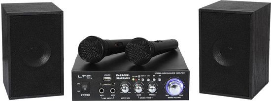 LTC Audio Karaoke set met USB/SD & Bluetooth